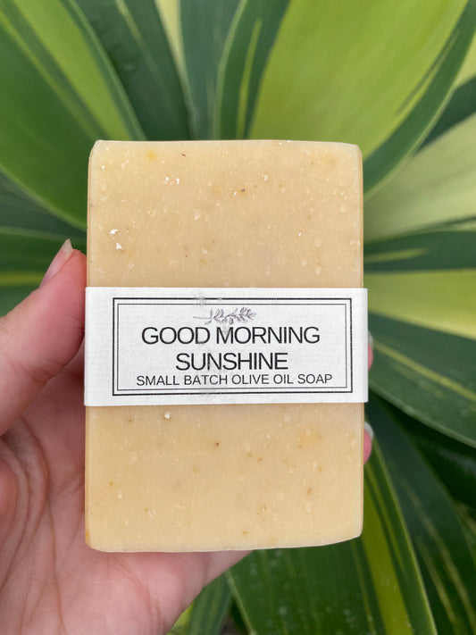 Good morning sunshine soap